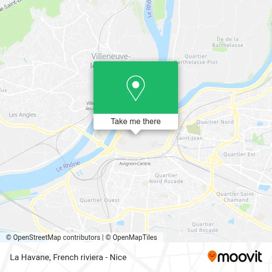 La Havane map