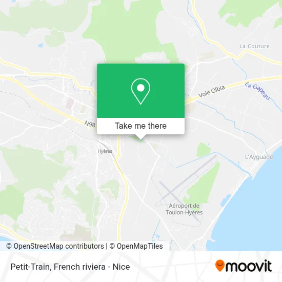 Petit-Train map