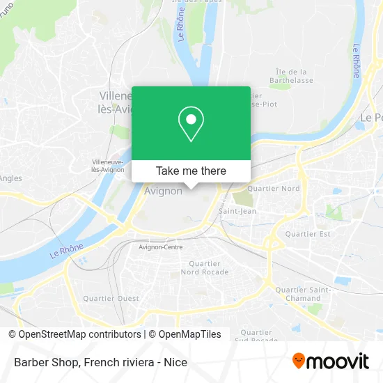 Barber Shop map