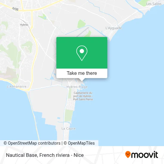 Base Nautique map
