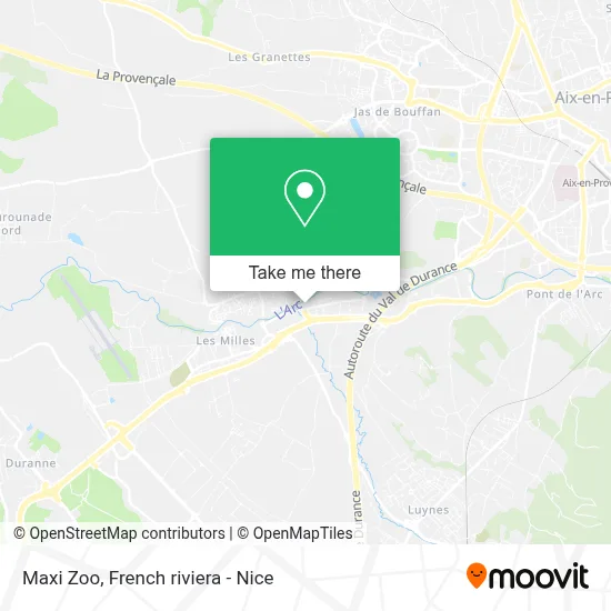 Maxi Zoo map