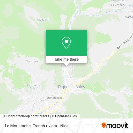 Le Moustache map