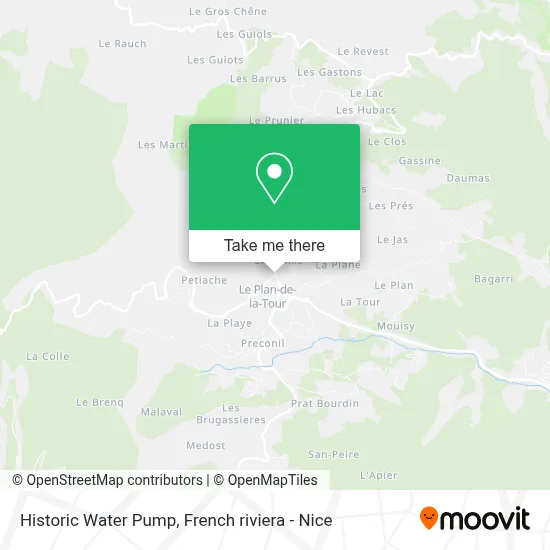 Historic Water Pump map