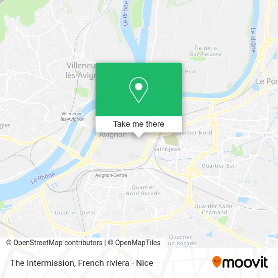L'Entracte map