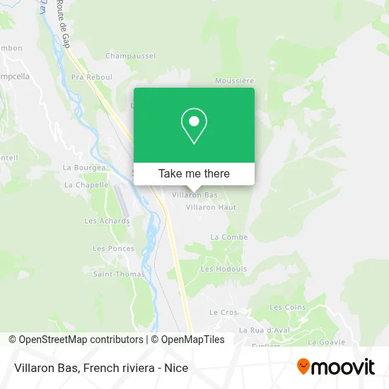 Villaron Bas map