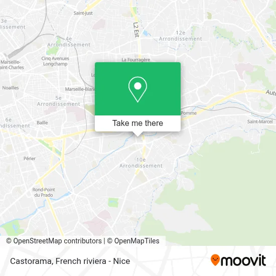 Castorama map
