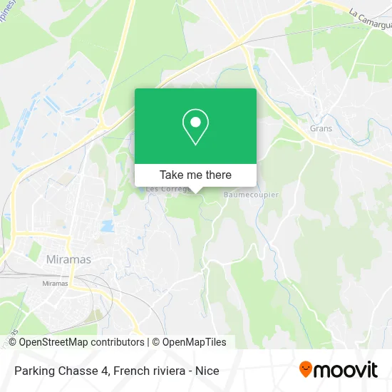 Parking Chasse 4 map