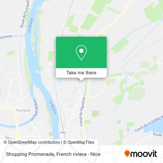 Shopping Promenade map