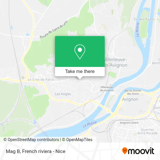 Mag B map