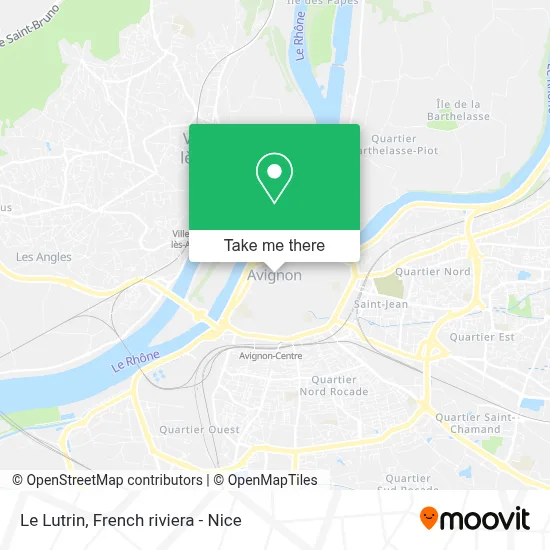 Le Lutrin map