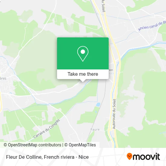 Fleur De Colline map