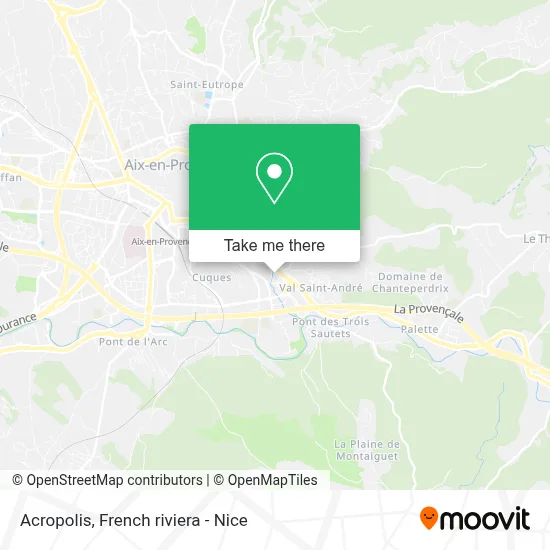 Acropolis map