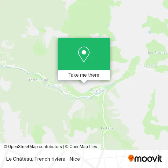 Le Château map