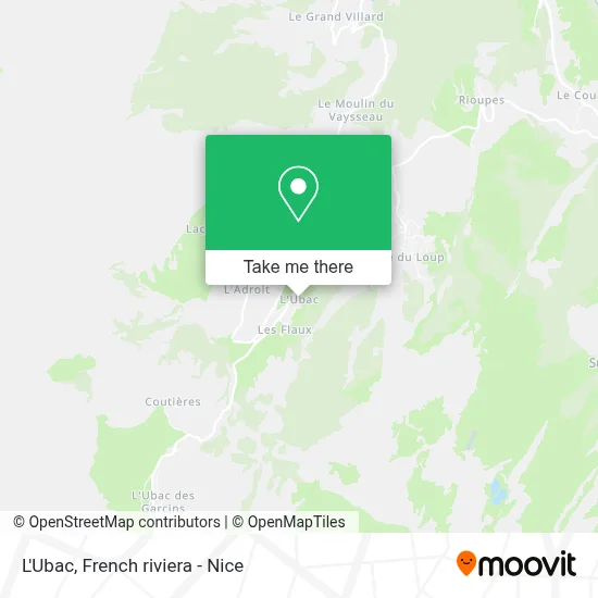 L'Ubac map