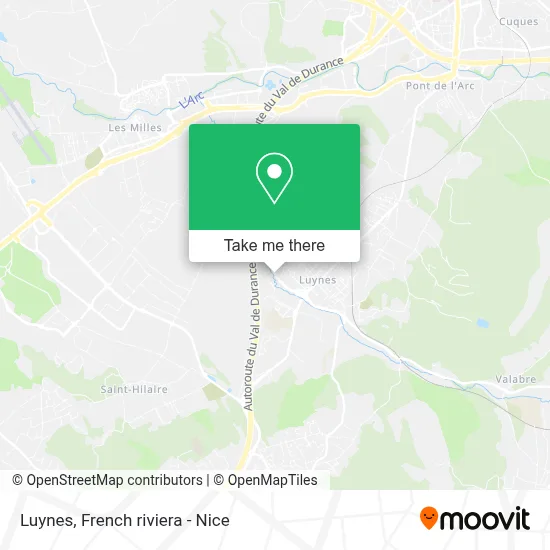 Luynes map