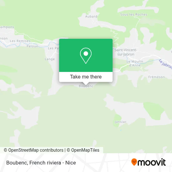Boubenc map