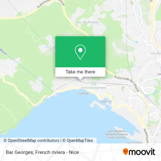 Bar Georges map