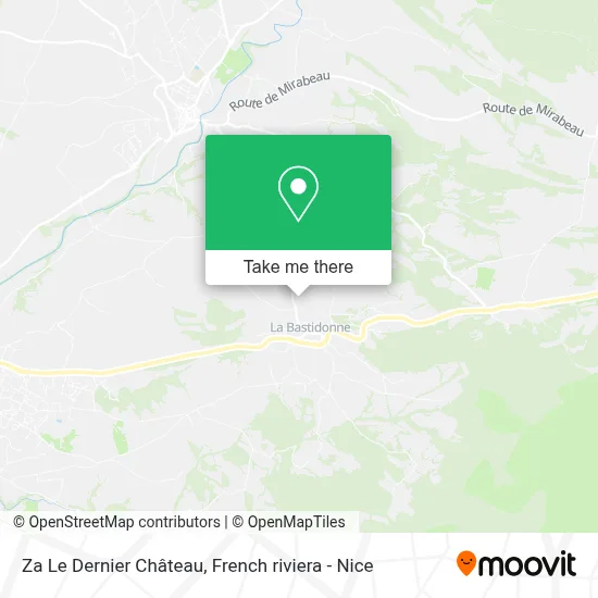 Za Le Dernier Château map