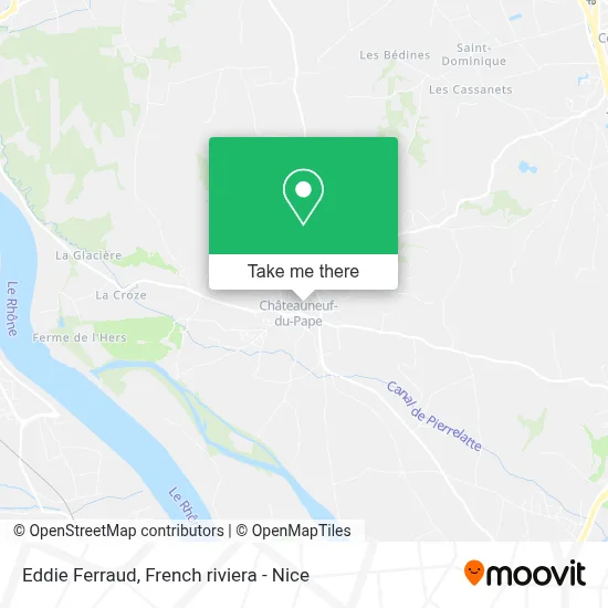 Eddie Ferraud map
