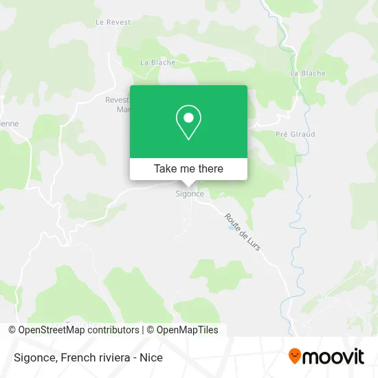 Sigonce map