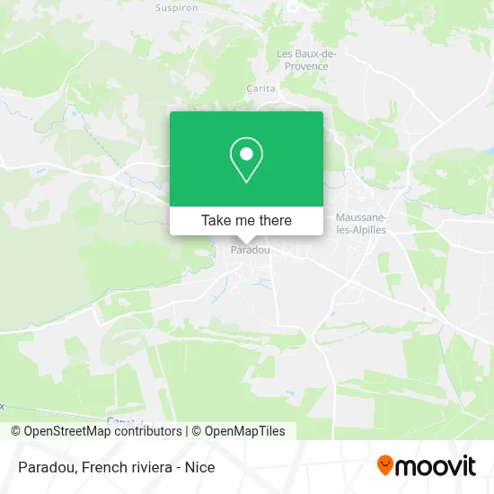Paradou map