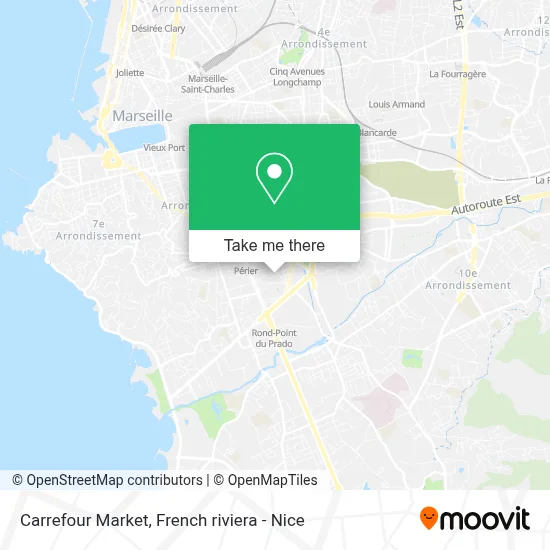 Carrefour Market map