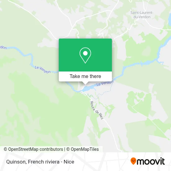 Quinson map