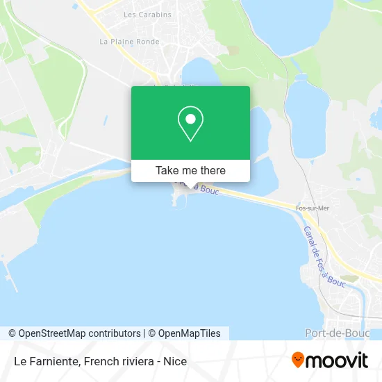 Le Farniente map