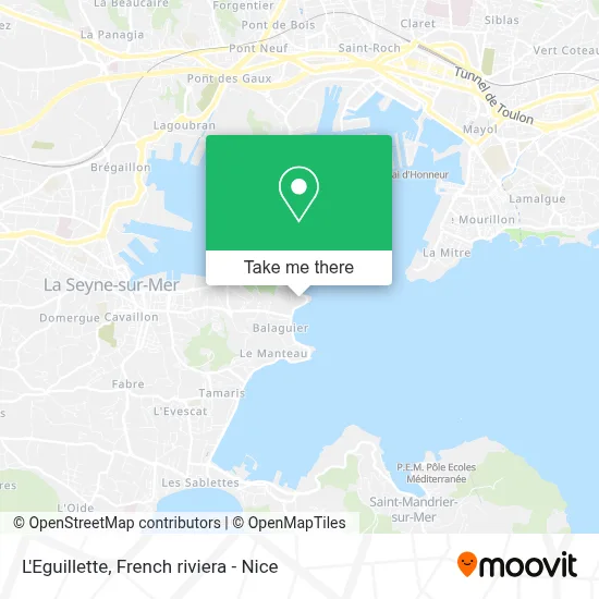 L'Eguillette map