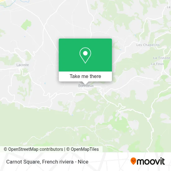 Place Carnot map