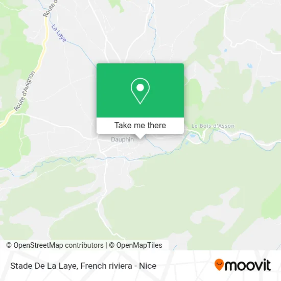 Stade De La Laye map