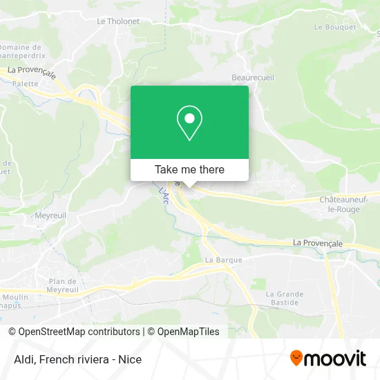 Aldi map