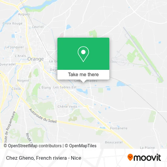 Chez Gheno map
