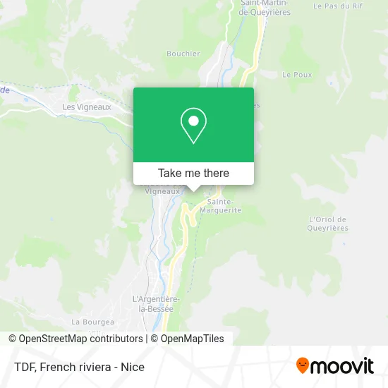 Tdf map