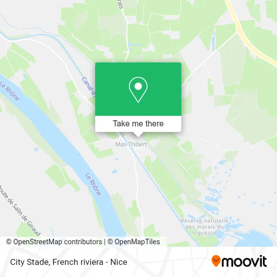 City Stade map