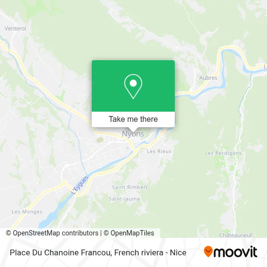 Place Du Chanoine Francou map