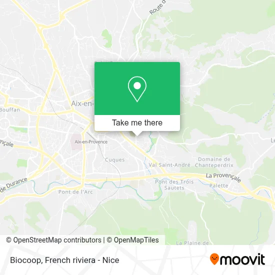 Biocoop map