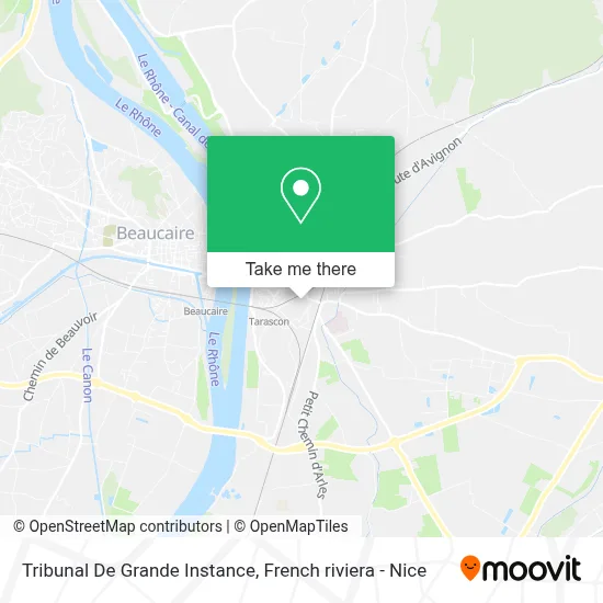 Tribunal De Grande Instance map