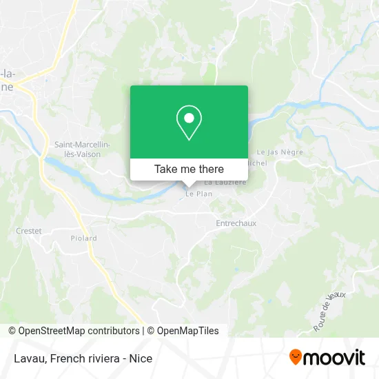 Lavau map