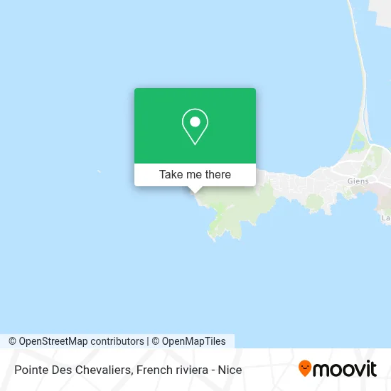 Pointe Des Chevaliers map