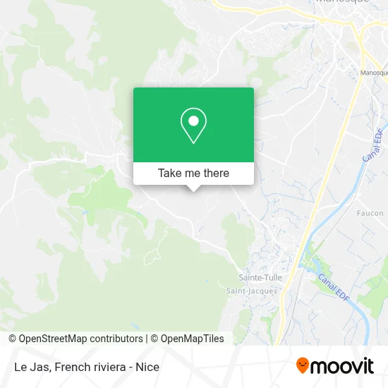 Le Jas map