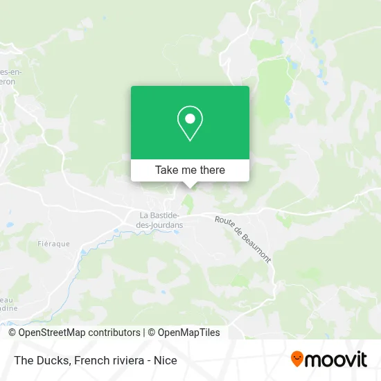 Les Canards map