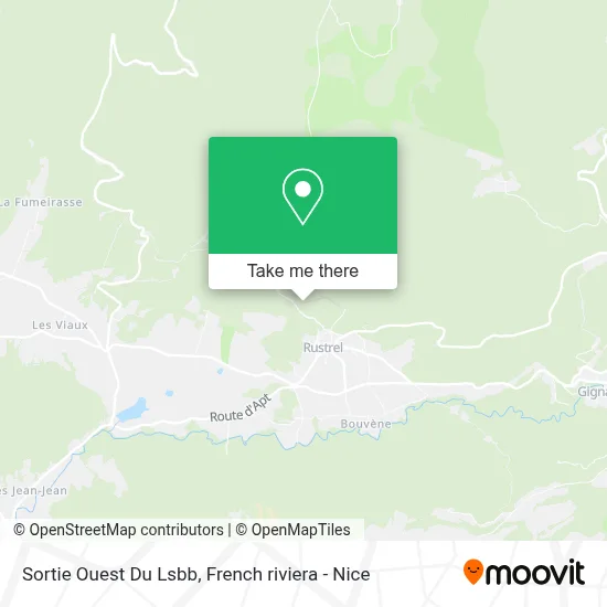 Sortie Ouest Du Lsbb map