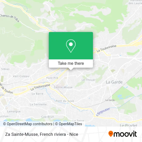 Za Sainte-Musse map