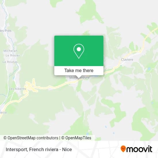 Intersport map