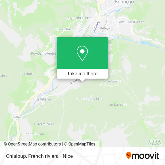 Chialoup map