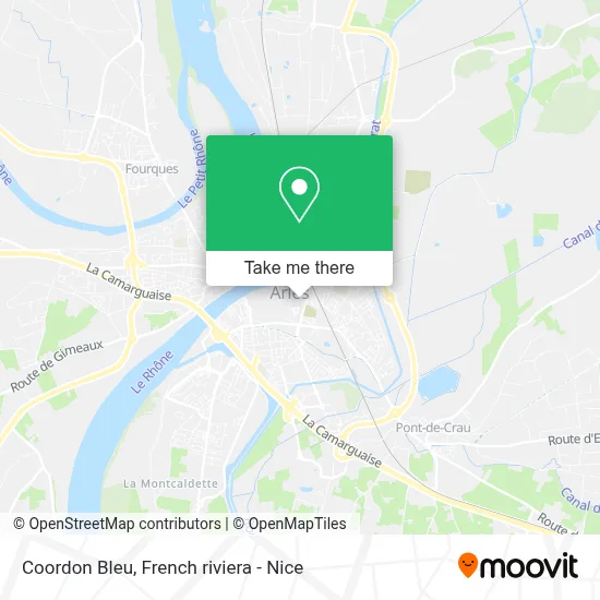 Coordon Bleu map