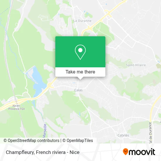Champfleury map