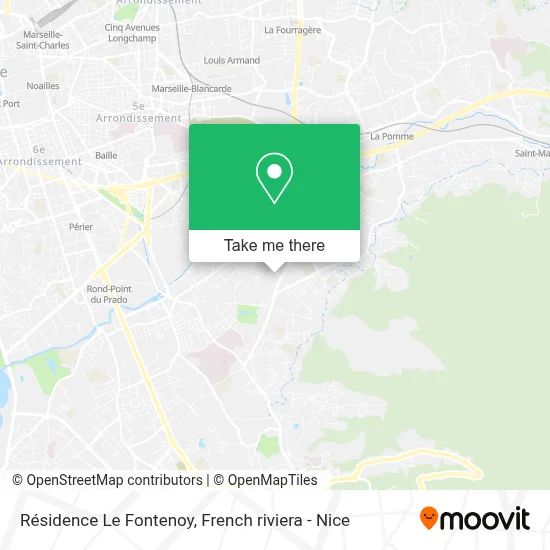 Résidence Le Fontenoy map