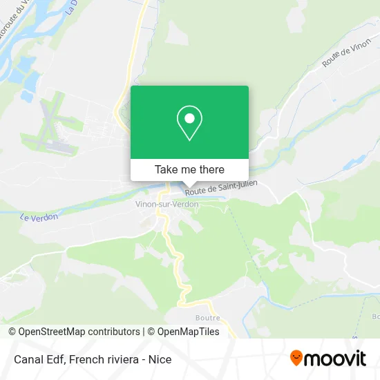 Canal Edf map